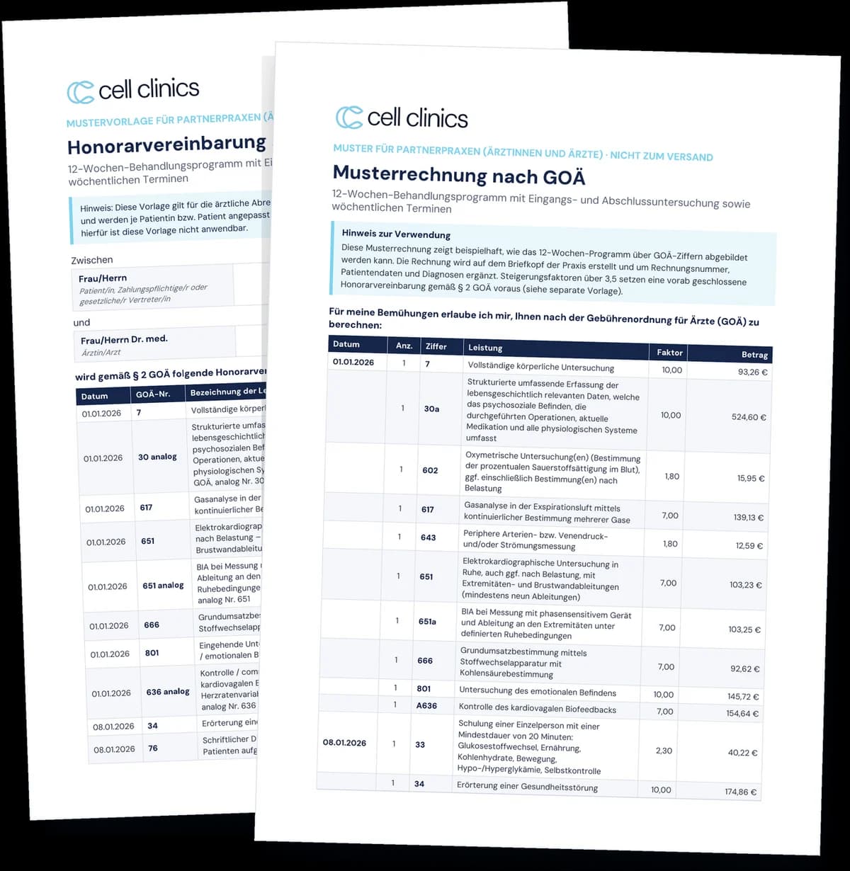 Fees & billing